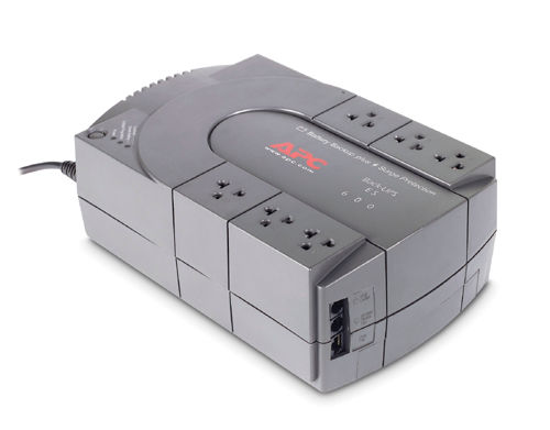 APC BE600-LM uninterruptible power supply (UPS) 0.6 kVA