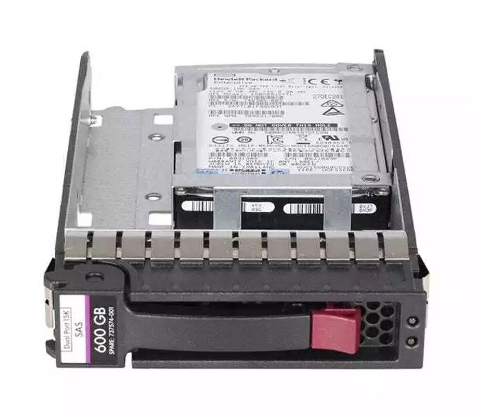 737574-001 - HP 600GB 15000RPM SAS 3.5-Inch Hard Drive