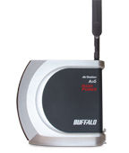 Buffalo Wireless-A&G MIMO Performance Broadband Router wireless router Black, Silver