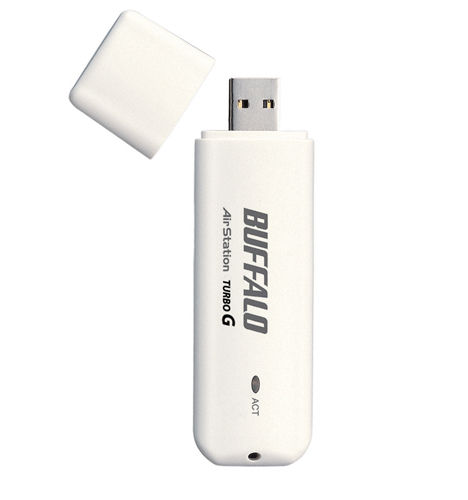 Buffalo Wireless-G 125 High-Speed Keychain USB 2.0 Adapter 125 Mbit/s