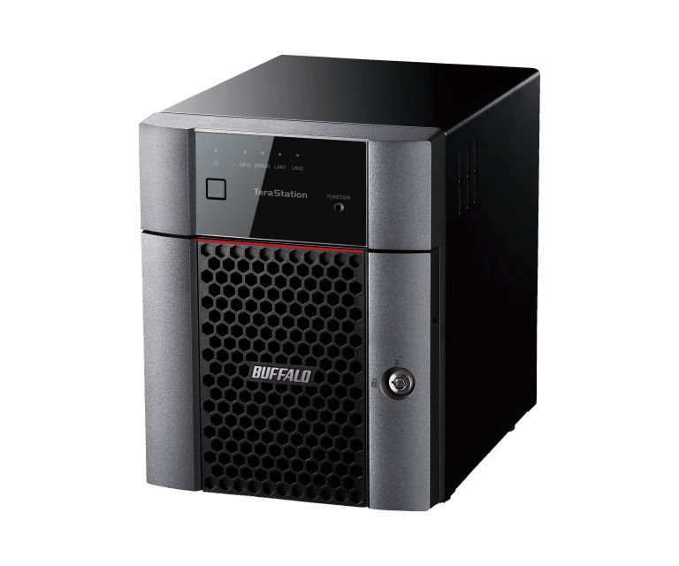 Buffalo TeraStation 3420DN NAS Desktop Annapurna Labs Alpine AL-214 1 GB DDR3 8 TB HDD Linux Black