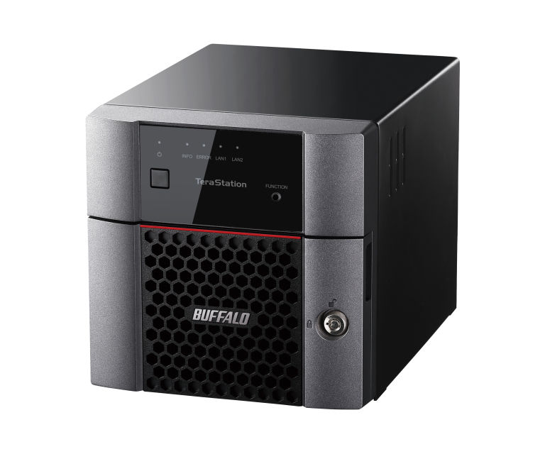Buffalo TeraStation 3220DN NAS Desktop Annapurna Labs Alpine AL-214 1 GB DDR3 8 TB HDD Linux Black