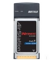 Buffalo Draft Wireless-N Nfiniti Notebook Adapter Retail 300 Mbit/s