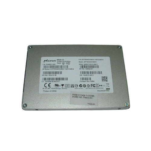745694-001 - HP 512GB 2.5 inch MLC 6Gb/s SATA Solid State Drive