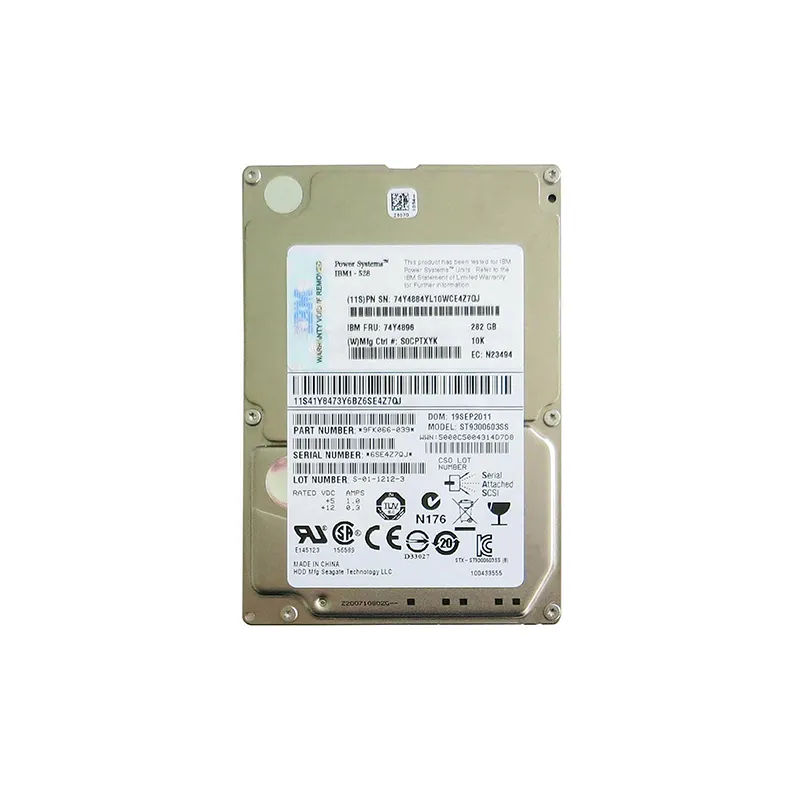 74Y4896 - IBM 283GB SAS 10000RPM 2.5-inch Hard Drive