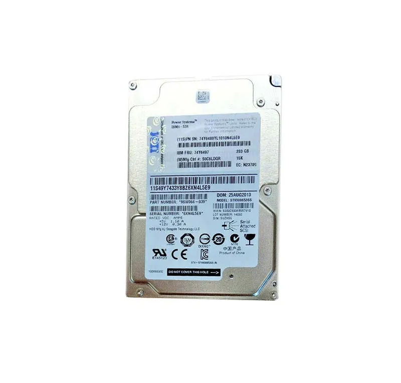 74Y6497 - IBM 300GB 15000RPM SAS 6Gb/s Hot Swap 2.5-in HDD