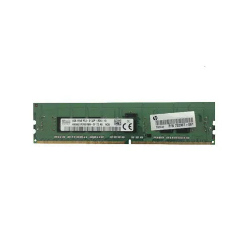 752367-581 - HP 4GB DDR4 2133MHz CL15 ECC RDIMM Memory Module