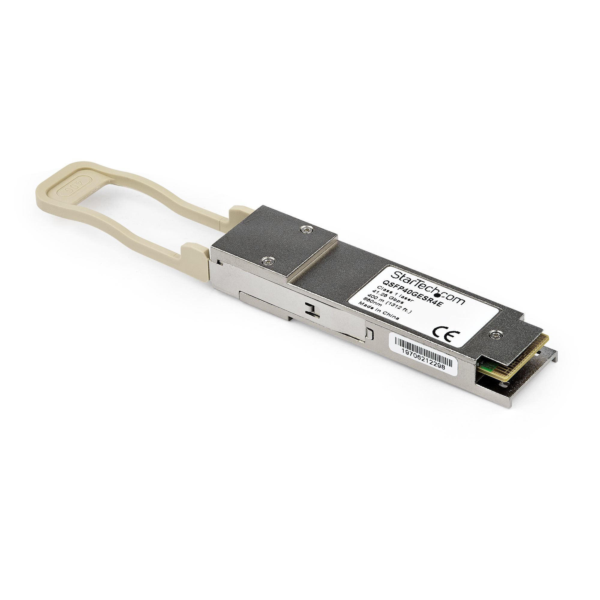 StarTech.com HPE JG709A Compatible QSFP+ Module - 40GBASE-SR4 - 40GbE Multi Mode Fiber Optic Transceiver - 40GE Gigabit Ethernet QSFP+ - MPO 300m - 850nm - DDM HPE 12902, 5930