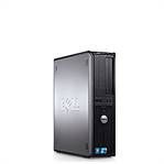 DELL Optiplex 380 DT Intel® Core™2 Duo E7500 4 GB DDR3-SDRAM 320 GB Intel® GMA X4500 Windows 7 Professional Desktop PC Black