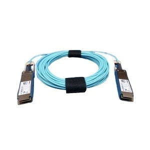 DELL 470-ABPM InfiniBand/fibre optic cable 10 m QSFP28 Aqua colour