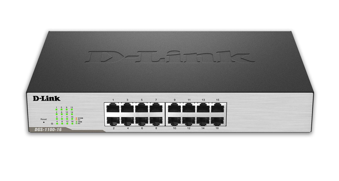 D-Link EasySmart Managed L2 Gigabit Ethernet (10/100/1000) Black