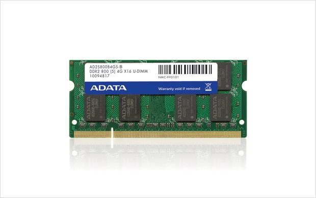 ADATA SO-DIMM 2GB DDR2 800 memory module 1 x 2 GB 200-pin SO-DIMM