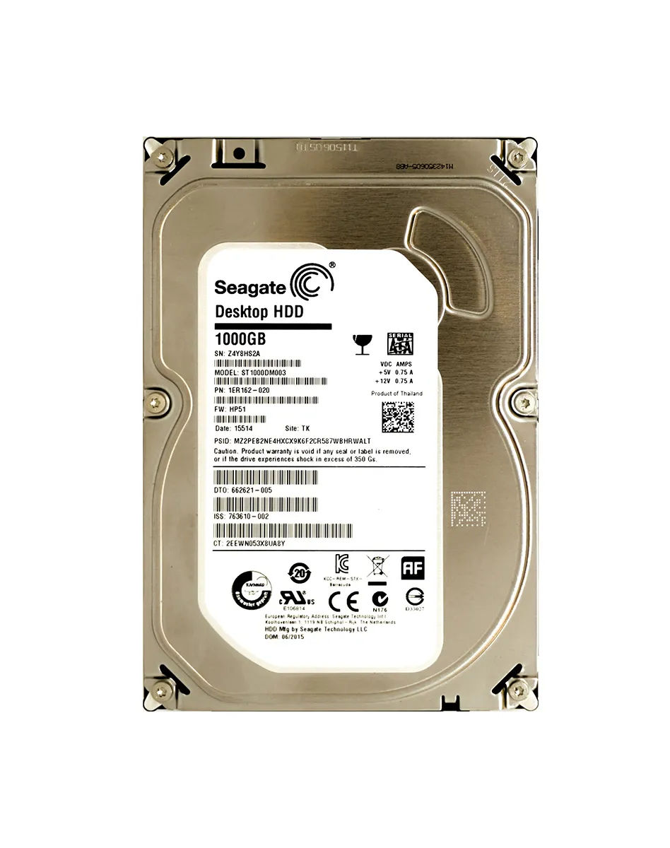 763610-002 - HP 1TB 7200RPM SATA 6Gb/s 3.5-in Hard Drive