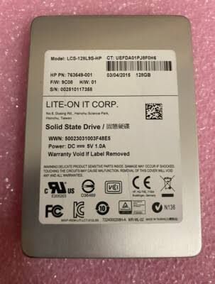 Lite-On 128GB 2.5" SATA III Internal SSD – LCS-128L9S-HP