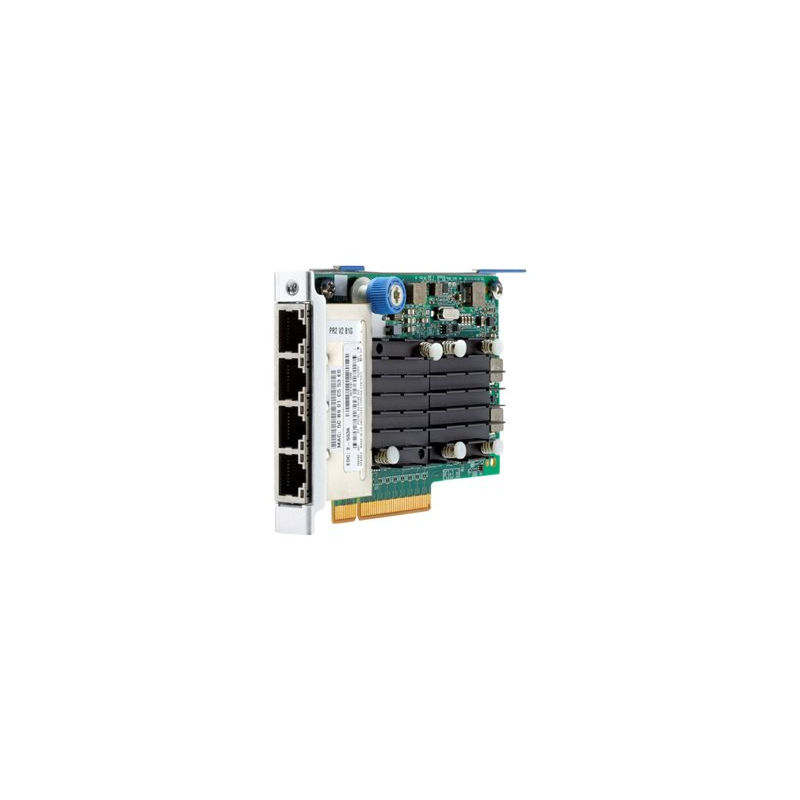 764303-B21, HPE FlexFabric 10GbE Adapter, 4x10GbE RJ-45, PCIe, No SFP
