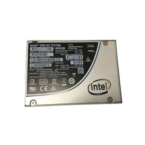 764891-001 - HP 400GB MLC PCIe 3.0 x4 WI U.2 2.5-in SSD with SC