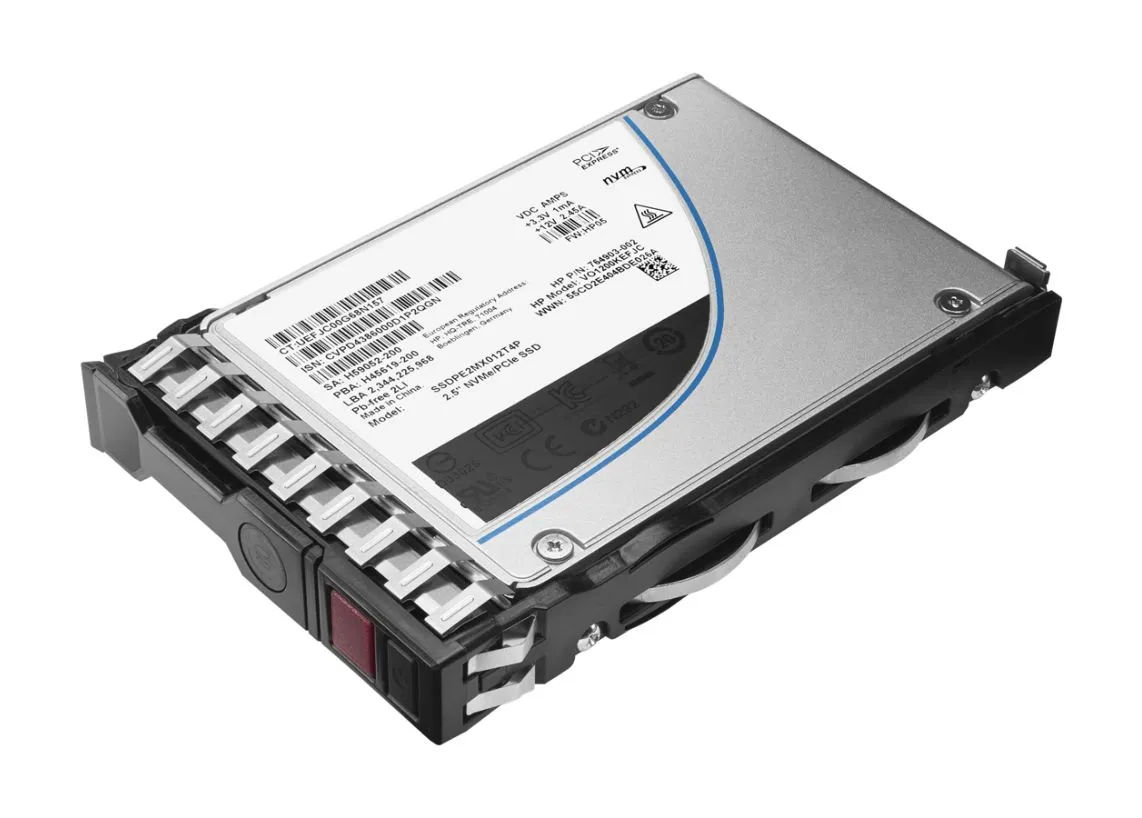 765044-B21 - HPE 2TB MLC PCIe NVMe 3.0 x4 U.2 2.5-Inch SSD