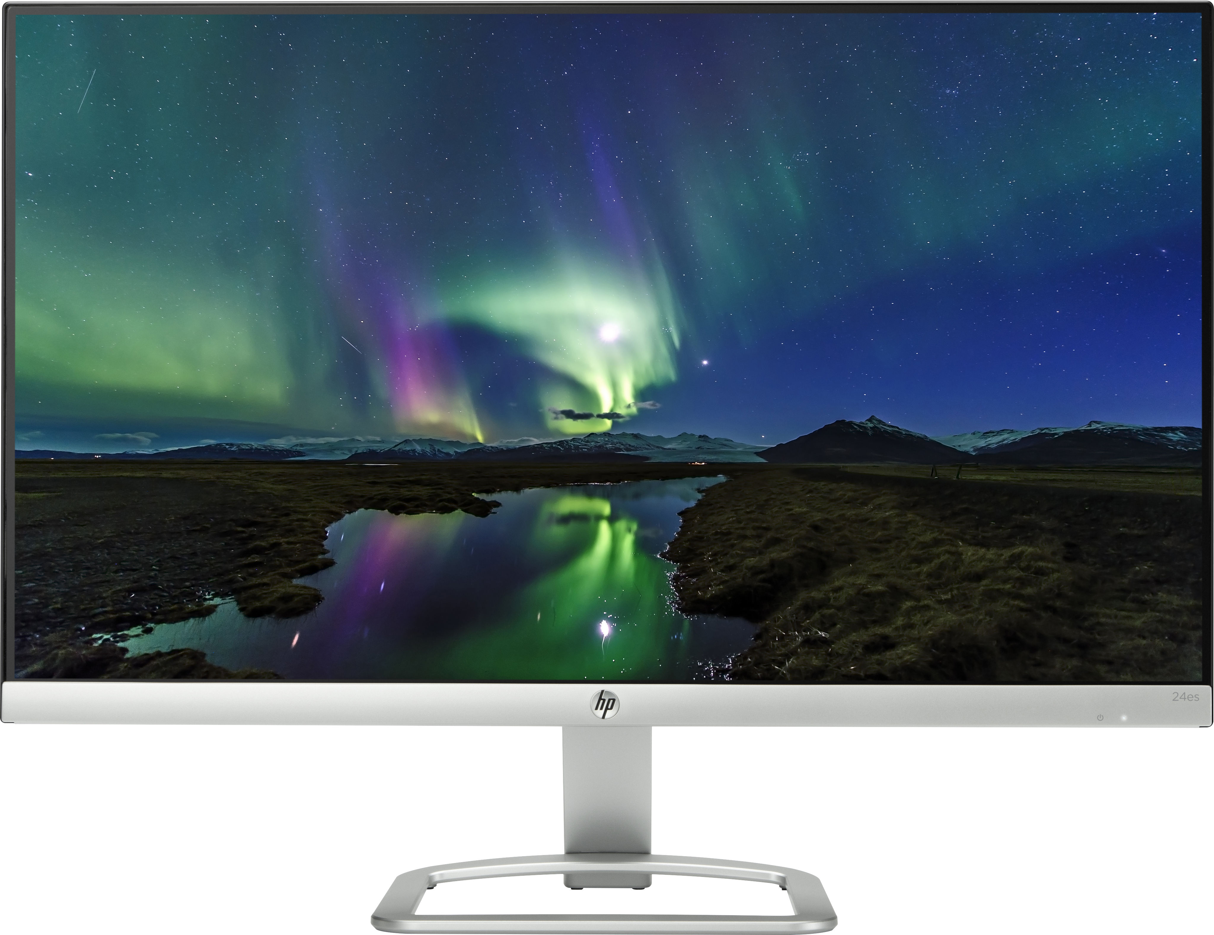HP 24es computer monitor 60.5 cm (23.8") 1920 x 1080 pixels Full HD LED Silver