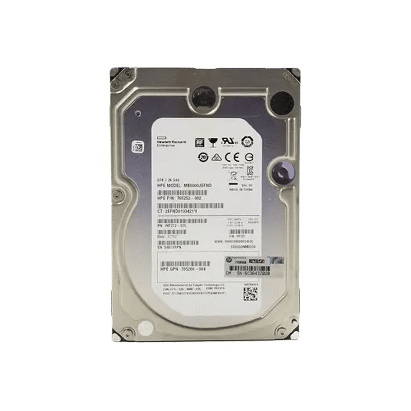 765252-002 - HP 6TB 7200RPM SAS 12Gb/s 3.5-in Hard Drive