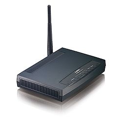 Zyxel 660HW wireless router Black