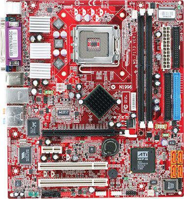 MSI RC410M2-FI LGA 775 (Socket T) micro ATX
