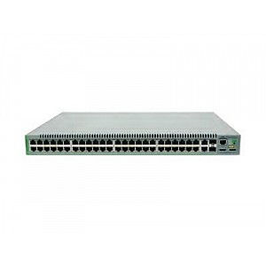 Allied Telesis AT-8100S/48POE Managed L3+ Fast Ethernet (10/100) Power over Ethernet (PoE) 1U Grey