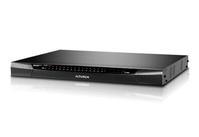 ATEN KM0532 KVM switch Rack mounting Black