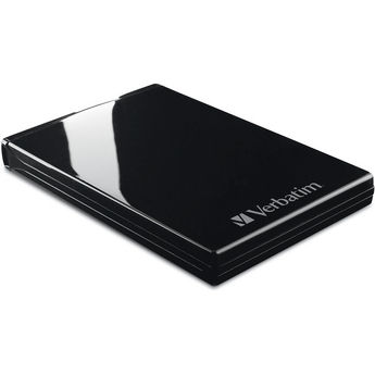 Verbatim 500GB Acclaim external hard drive 5400 RPM 2.5" USB 2.0 Black