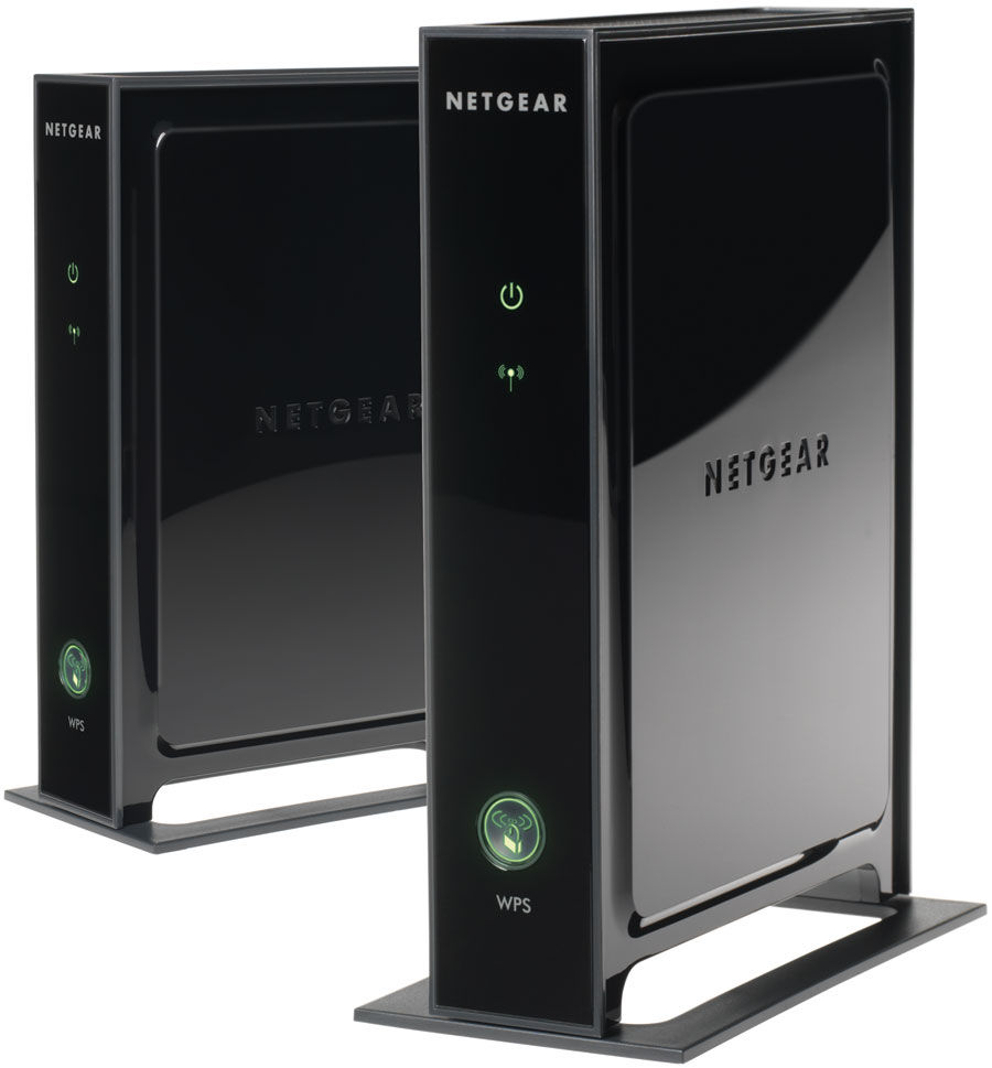 NETGEAR WNHDB3004 wireless router Fast Ethernet Black