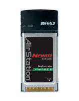 Buffalo Wireless-N Nfiniti™ Dual Band Notebook Adapter 300 Mbit/s