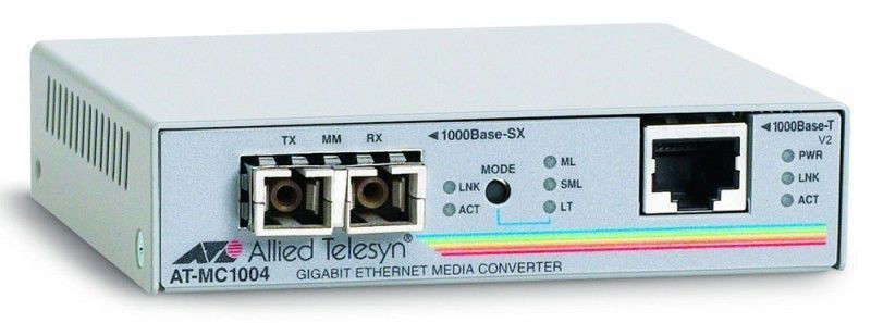 Allied Telesis 1000T to 1000SX (SC) converter network media converter 1 Mbit/s 850 nm