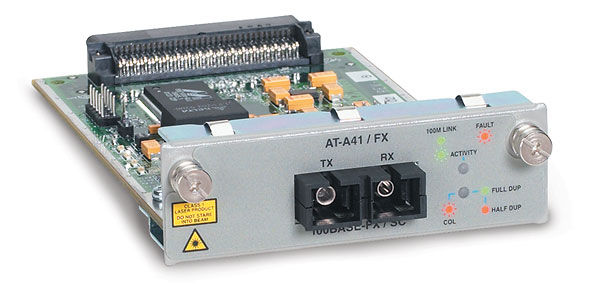 Allied Telesis Fast Ethernet SC connector network switch component