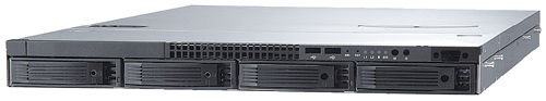 GIGABYTE GS-SR195V server barebone Intel® E7320 Rack (1U)