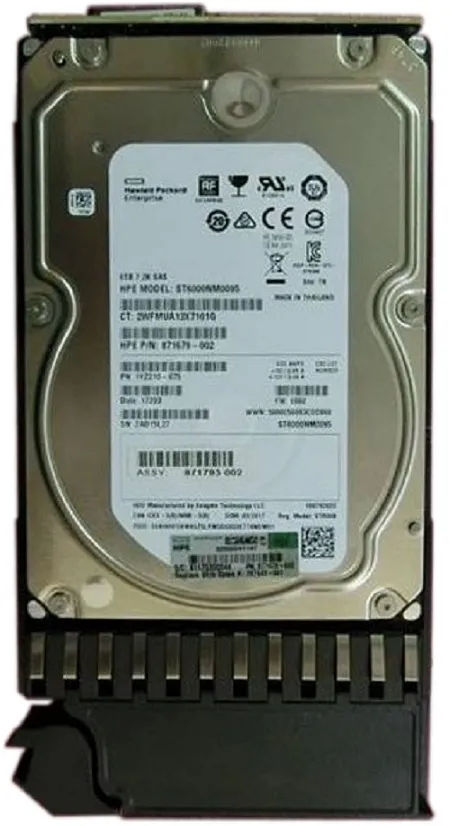 787643-001 - HPE 6TB 7200RPM SAS 3.5-Inch Hard Drive
