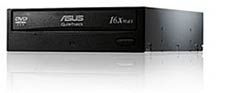 ASUS DVD-E616A optical disc drive Internal Black