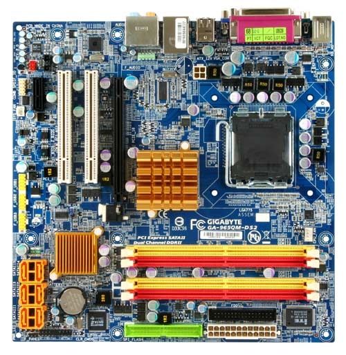 GIGABYTE GA-965QM-DS2 motherboard LGA 775 (Socket T) micro ATX