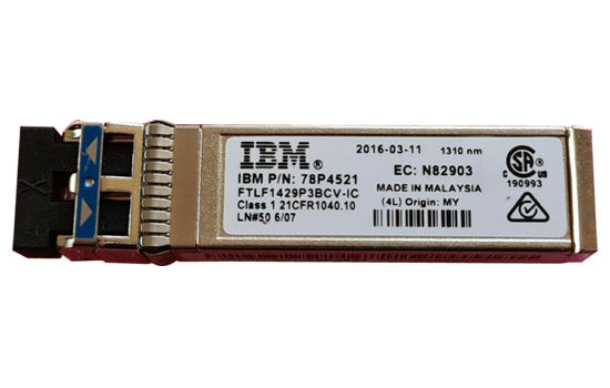 78P4521 - IBM 16Gb/s 16GBase-LR 1310nm 10km SFP+ Transceiver
