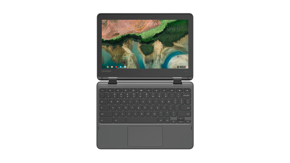 Lenovo 300e Chromebook 2nd Gen AST AMD A4 A4-9120C 29.5 cm (11.6") Touchscreen HD 4 GB DDR4-SDRAM 32 GB eMMC Wi-Fi 5 (802.11ac) ChromeOS Black