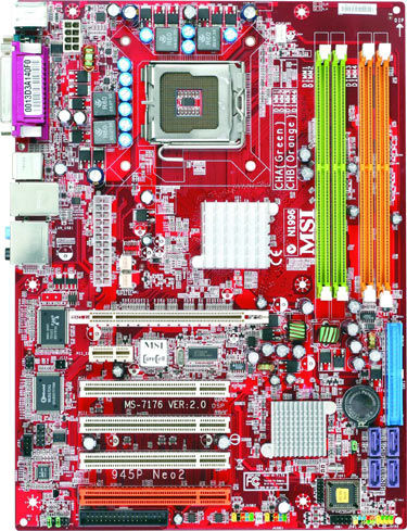 MSI 945P Neo2-F LGA 775 (Socket T) ATX