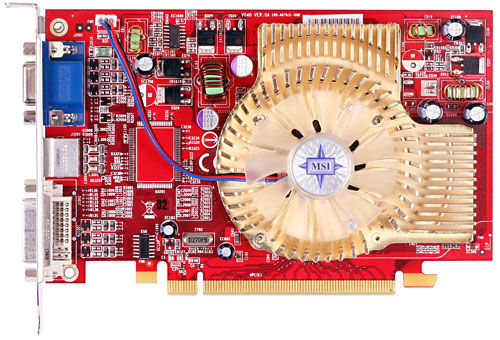 MSI Radeon X1600PRO-TD256E/PCI-E 256MB DVI GDDR2