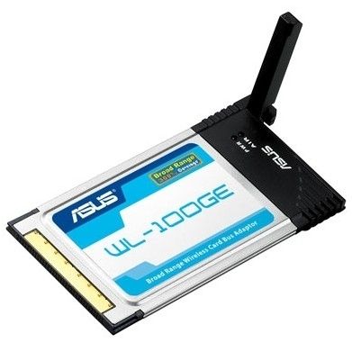 ASUS WL-100gE - BroadRange Wireless CardBus Adapter Internal 125 Mbit/s