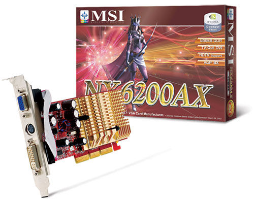 MSI Geforce 6200AX GDDR