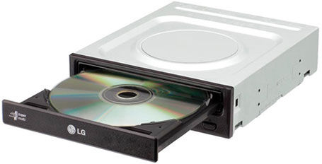 LG GH22NP21 optical disc drive Internal Black