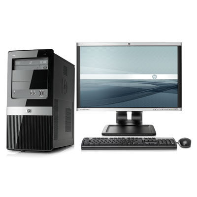 HP Pro 3130 MT + LA2205wg Intel® Core™ i3 i3-550 3 GB DDR3-SDRAM 500 GB HDD Intel® HD Graphics Windows 7 Professional Mini Tower PC Black
