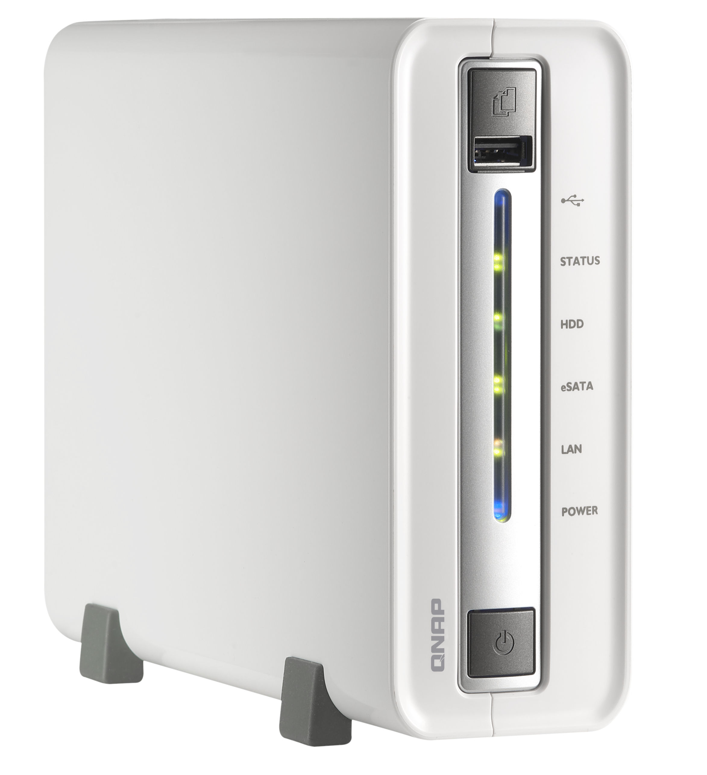 QNAP TS-112 + 1TBWDRED NAS Desktop Marvell 6281 0.256 GB DDR2 1 TB HDD Silver