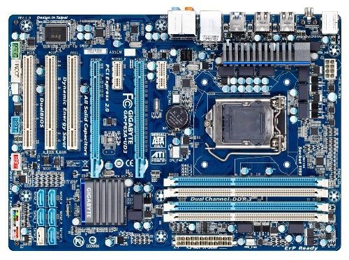 GIGABYTE GA-P65A-UD3 motherboard Intel B65 LGA 1155 (Socket H2) ATX