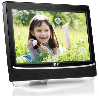 MSI AC1900 Intel® Celeron® 47 cm (18.5") 1366 x 768 pixels 2 GB DDR3-SDRAM 320 GB Intel® GMA X4500 Black