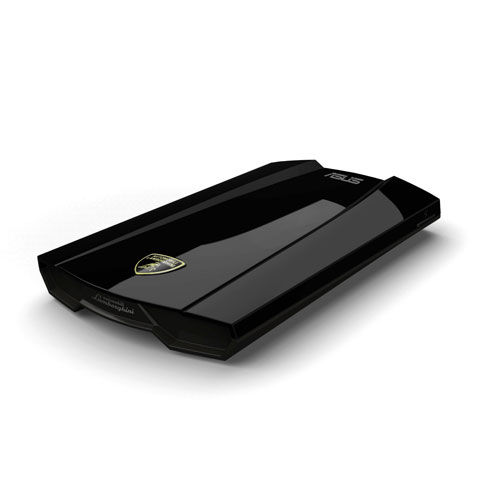 ASUS Lamborghini 750GB external hard drive 5400 RPM 2.5" USB 2.0 Black