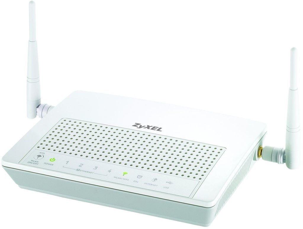Zyxel P-661HNU-I wireless router Fast Ethernet White