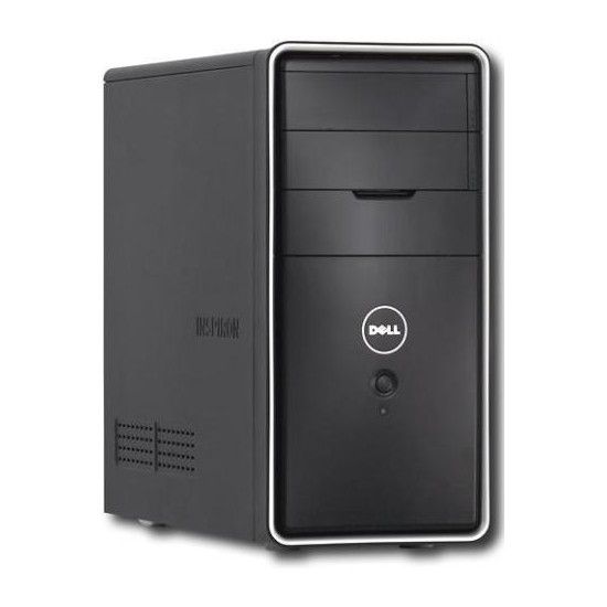 DELL Inspiron 560 Intel® Pentium® E5700 4 GB DDR3-SDRAM 500 GB Windows 7 Home Premium Midi Tower PC Black